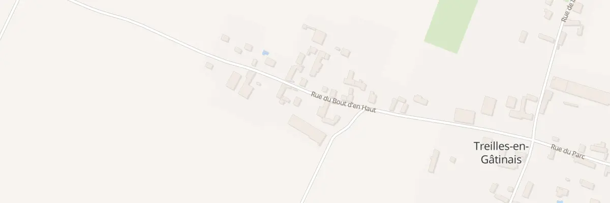 Plan du 21 Rue du Bout d’En Haut à Treilles-en-Gâtinais