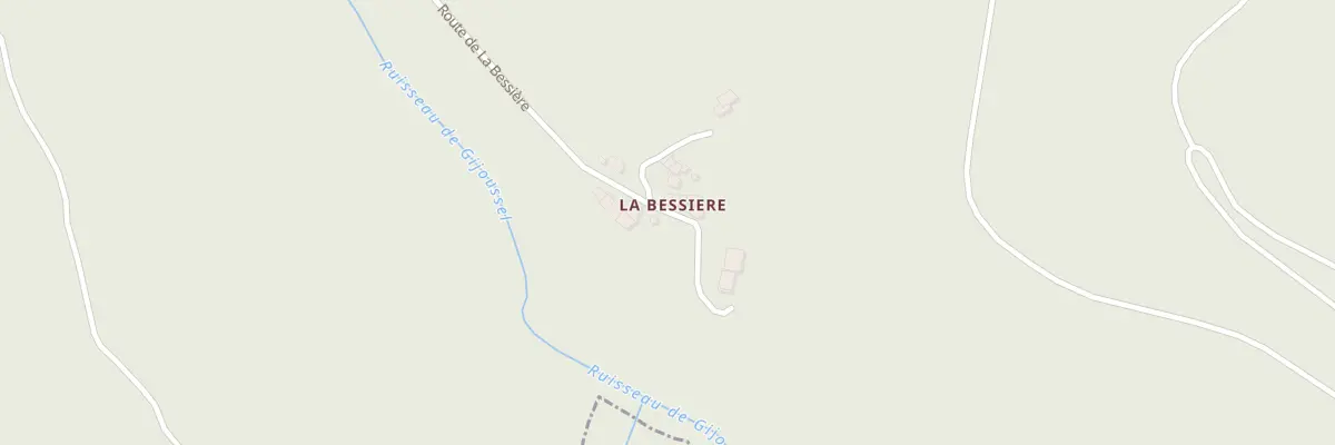 Plan du 2506 Rte de La Bessière à Lacapelle-Escroux