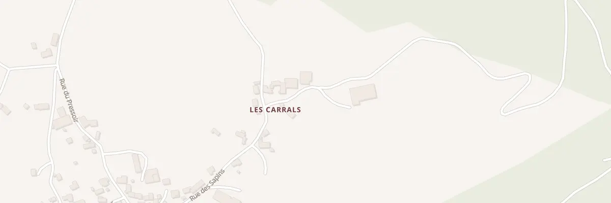 Plan du 5117 Les Carrals à Lacroix-Barrez