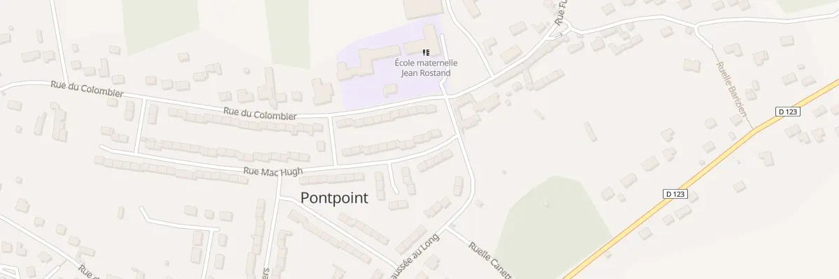 Plan du 42 Rue Mac Hugh à Pontpoint