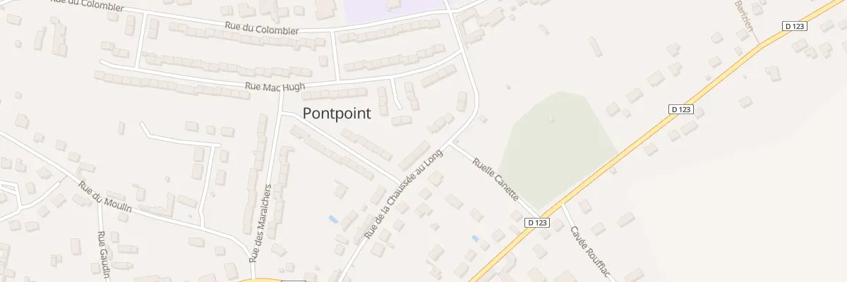 Plan du 191 Rue de la Chaussée au Long à Pontpoint