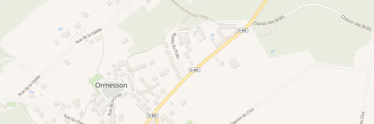 Plan du 10 Rue de Beaumont à Ormesson