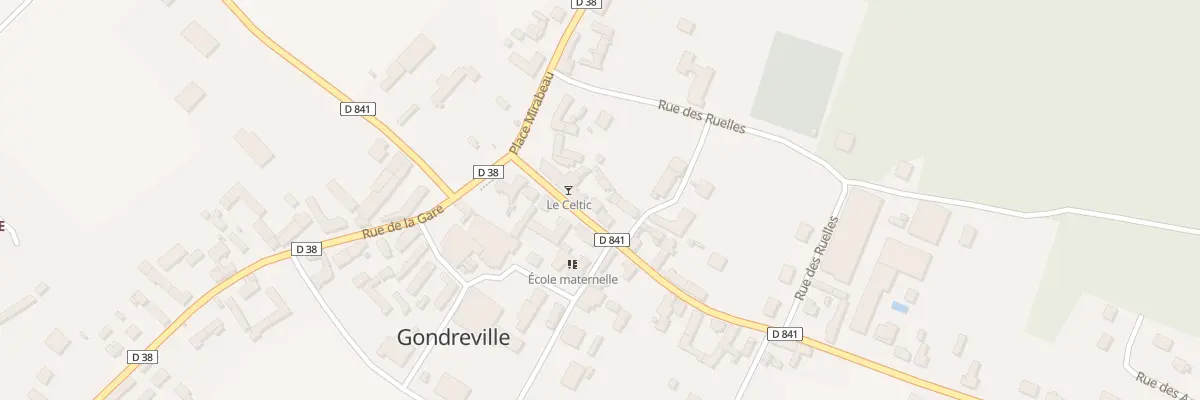 Plan du 7 Rue Georges Pallain à Gondreville