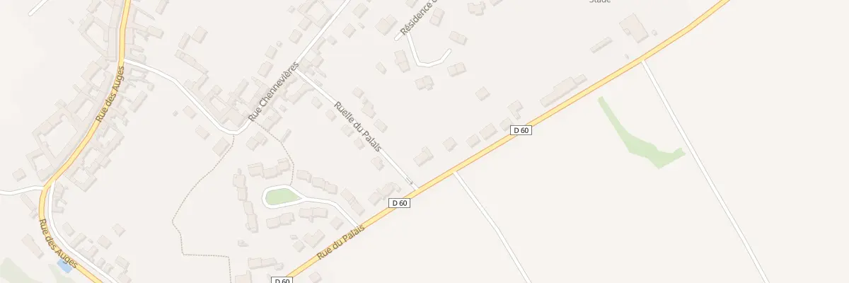 Plan du 329 Rue du Palais à Grandfresnoy