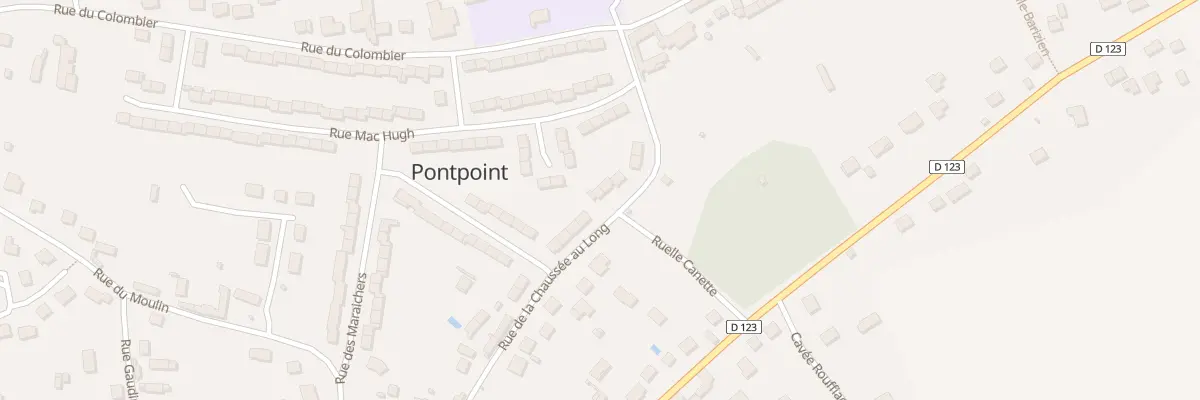 Plan du 213 Rue de la Chaussée au Long à Pontpoint