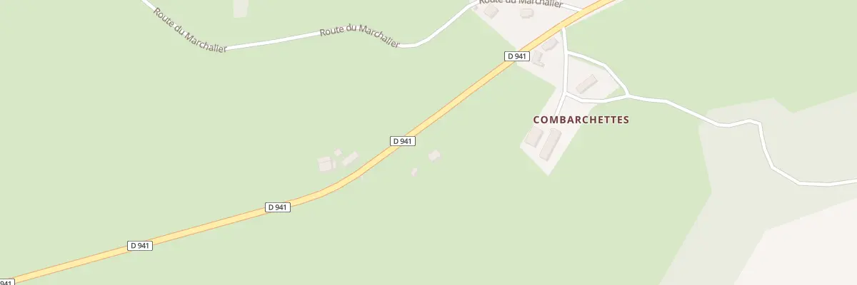 Plan du 13 Rte d’Aubusson à Pontaumur