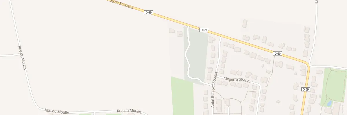 Plan du 561 Rue de Strazeele à Merris