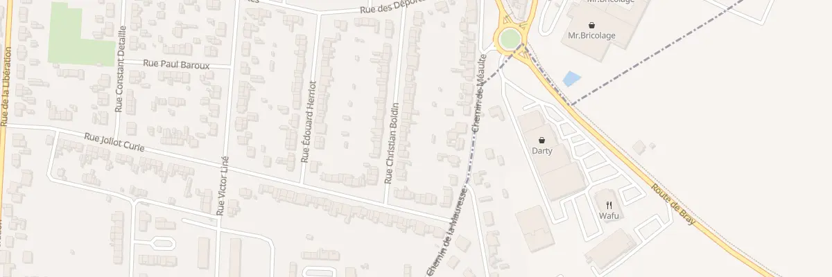 Plan du 53 Rue Christian Boidin à Albert