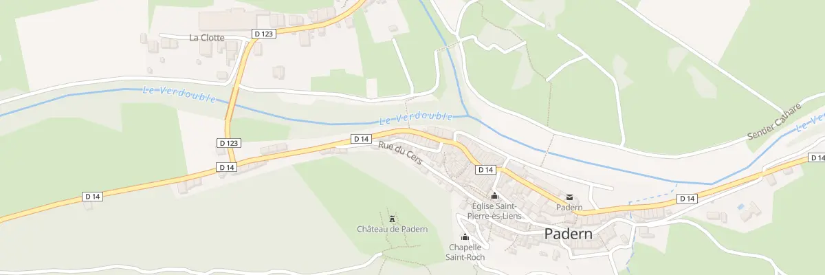 Plan du 38 Rue San Bitou à Padern