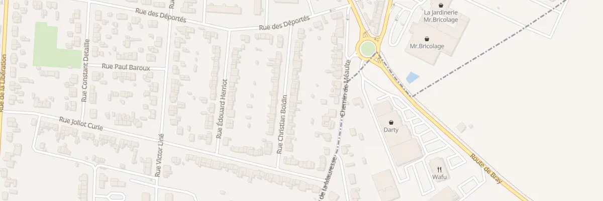 Plan du 43 Rue Christian Boidin à Albert