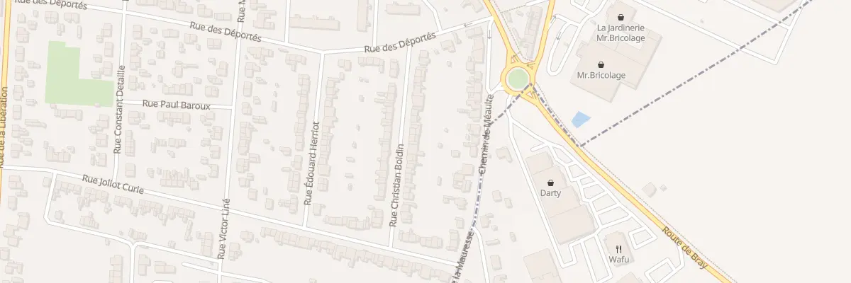 Plan du 37 Rue Christian Boidin à Albert
