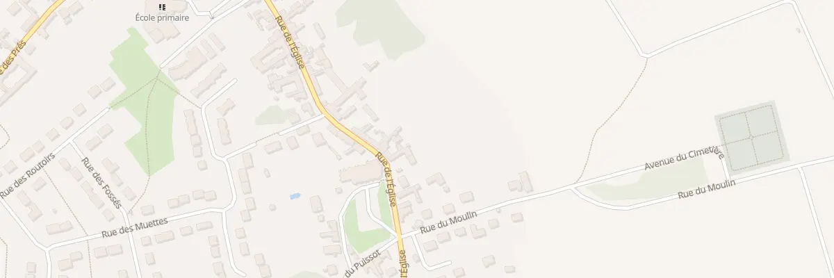 Plan du 359 Rue de l’Eglise à Grandfresnoy