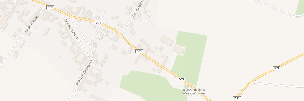 Plan du 29 Rue de Peronne à Morcourt