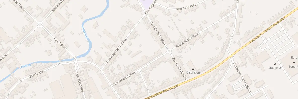 Plan du 41 Rue Alfred Collart à Albert