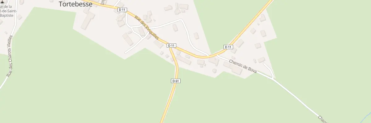 Plan du 9031 Bourg de Tortebesse à Tortebesse