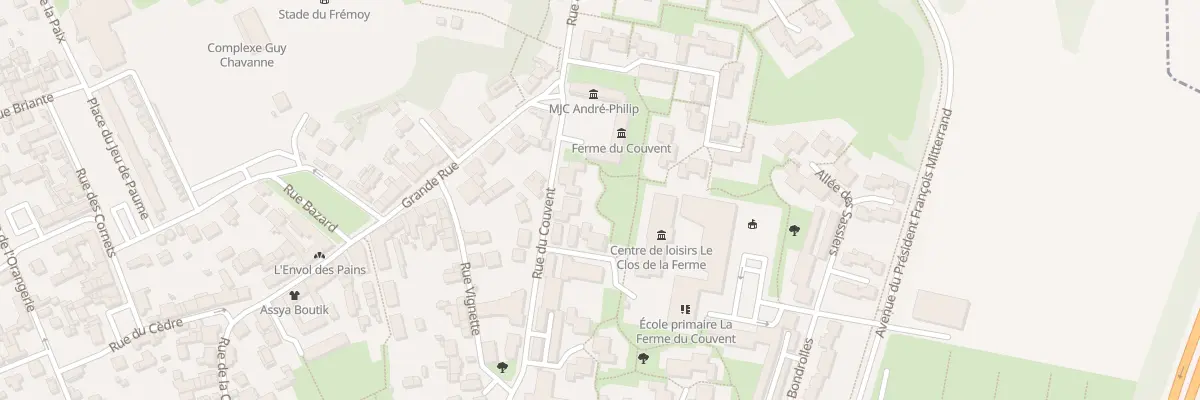 Plan du 12 Rue du Couvent à Torcy