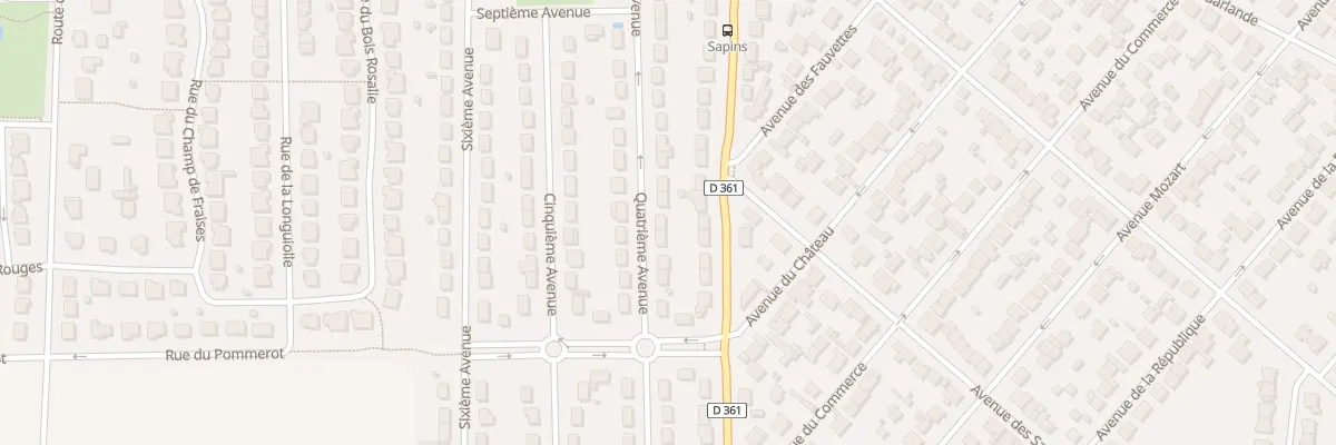 Plan du 31 Quatrième Avenue à Roissy-en-Brie