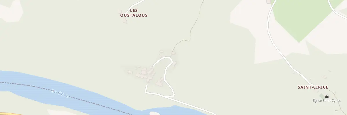 Plan du 5128 Couffoulens à Brousse-le-Château