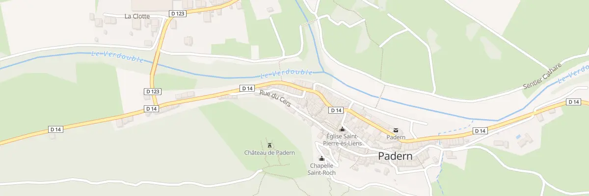 Plan du 12 Rue Tranquille à Padern
