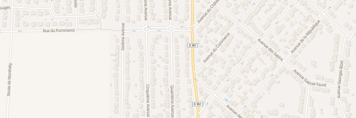 Plan du 47 Quatrième Avenue à Roissy-en-Brie