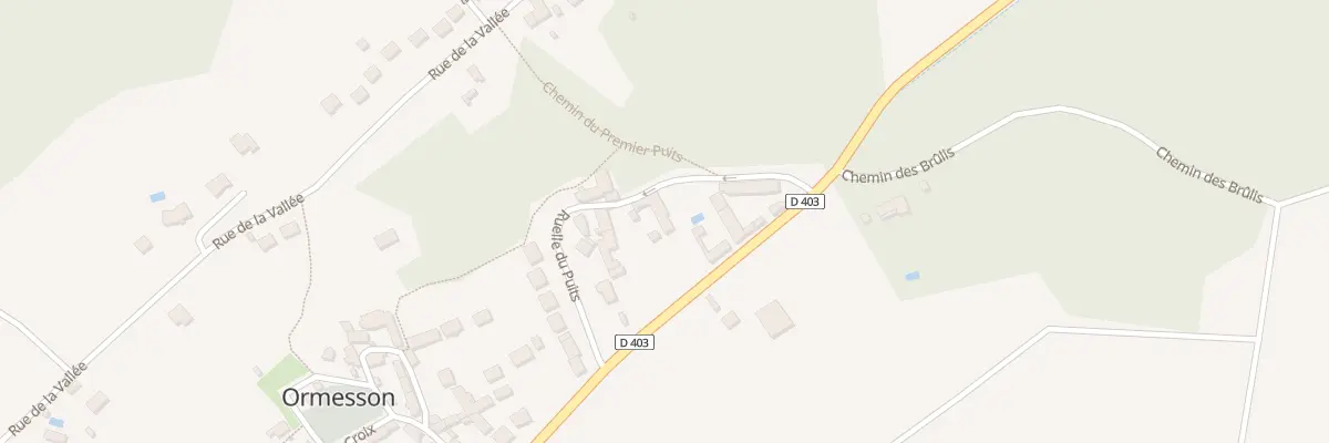 Plan du 6 Rue de Beaumont à Ormesson