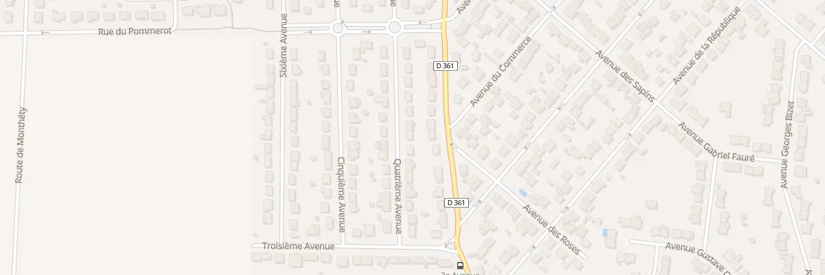 Plan du 53 Quatrième Avenue à Roissy-en-Brie