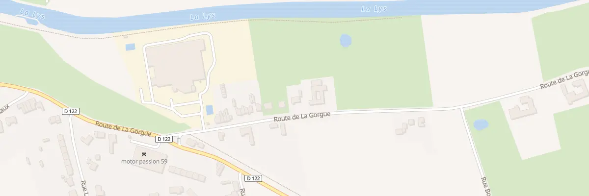 Plan du 115 Rue de la Gorgue à Merville
