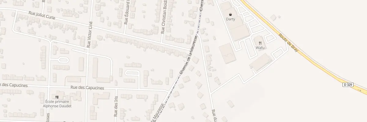 Plan du 84 Rue Jules Verne à Albert