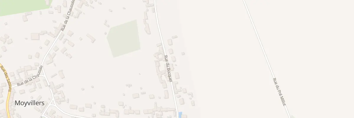 Plan du 148 Rue du Bocquet à Moyvillers