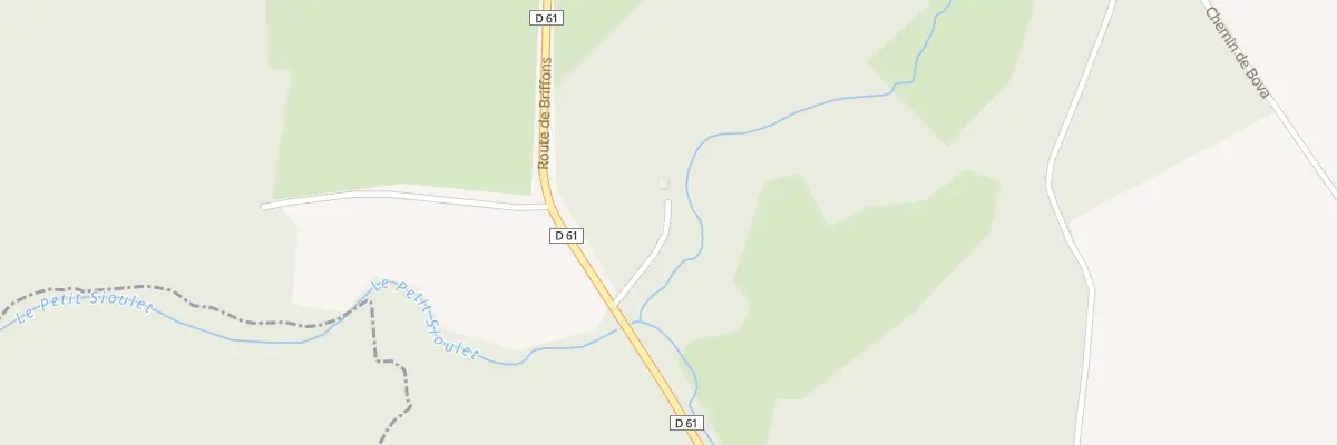 Plan du 9001 La Renardiere à Tortebesse