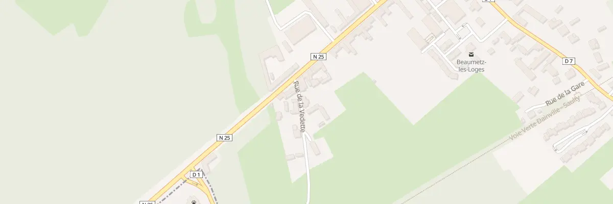 Plan du 14B Rue Nationale à Beaumetz-lès-Loges