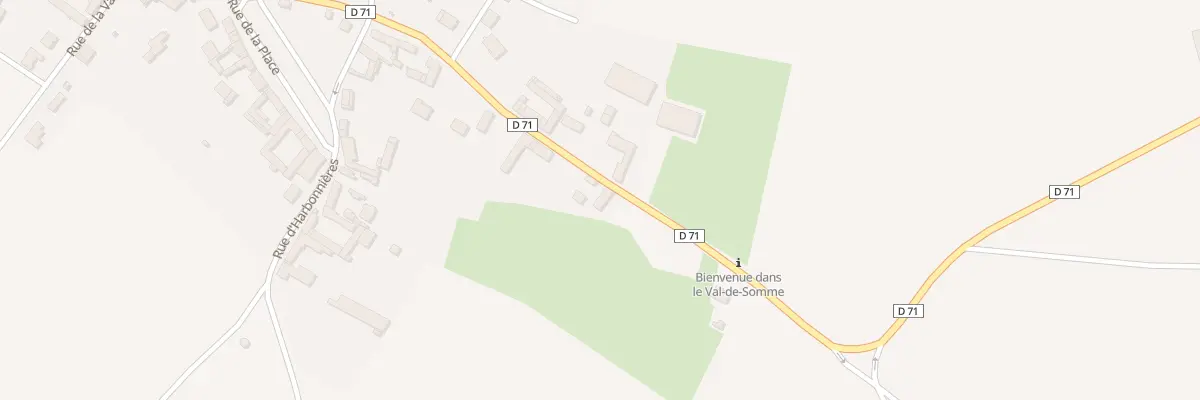 Plan du 16 Rue de Peronne à Morcourt