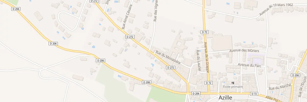 Plan du 26 Av de la Montagne Noire à Azille
