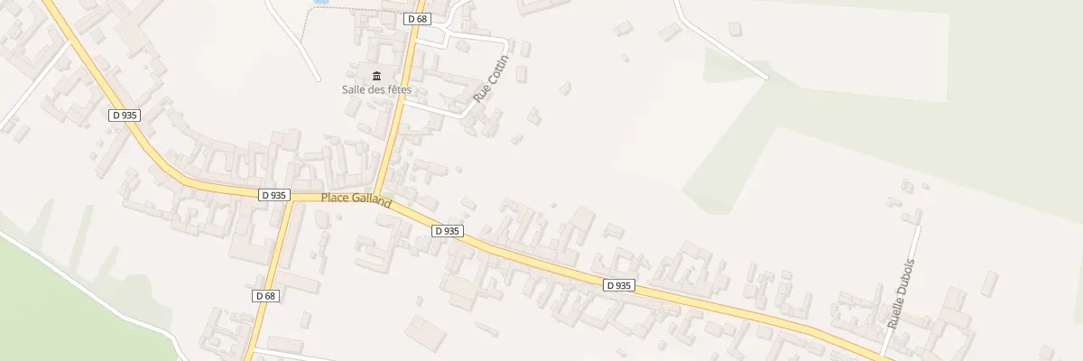 Plan du 10 Rue de la Madeleine à Rollot