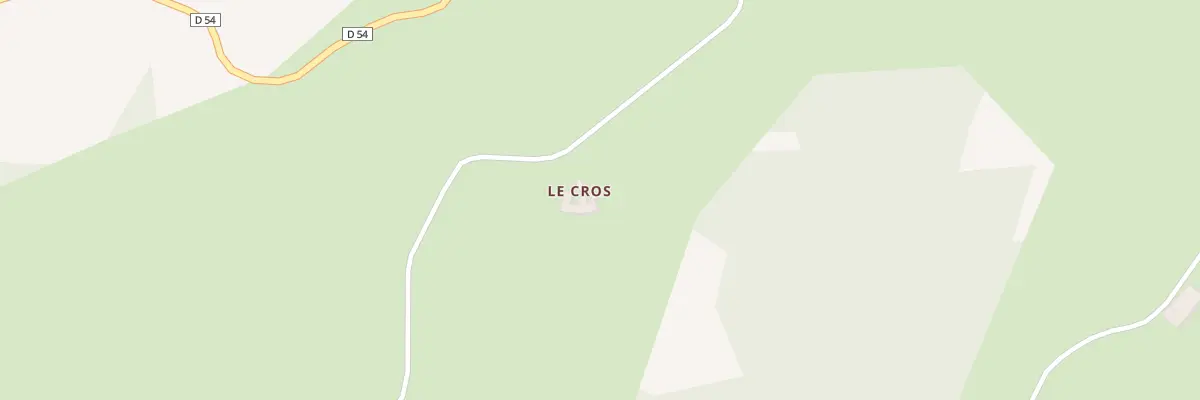 Plan du 5104 Le Cros à Brousse-le-Château