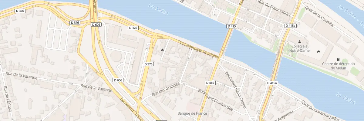 Plan du 4B Rue du Grand Clos à Melun