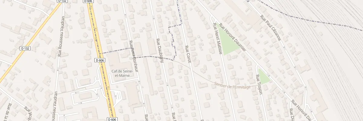Plan du 26 Rue Corot à La Rochette