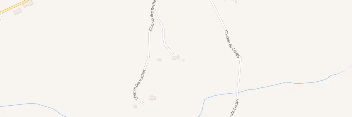 Plan du 5387 Crespy à Bagnols
