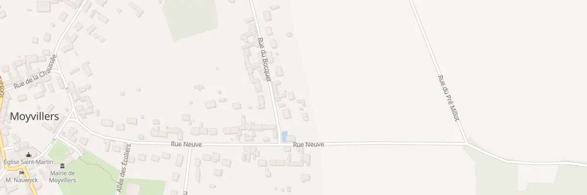 Plan du 64 Rue du Bocquet à Moyvillers