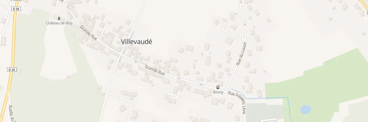 Plan du 91B Grande Rue à Villevaudé