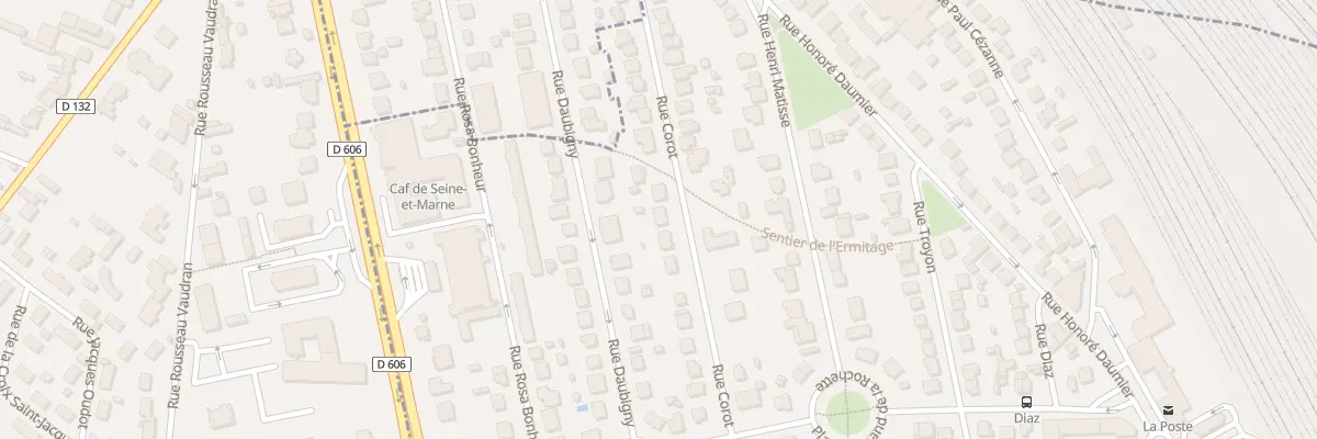 Plan du 30 Rue Corot à La Rochette