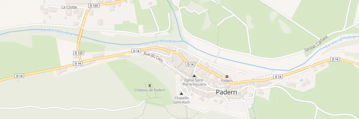 Plan du 6 Rue du Confluent à Padern