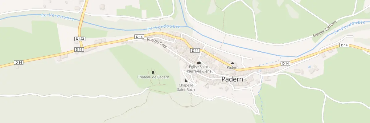 Plan du 24 Rue du Cers à Padern