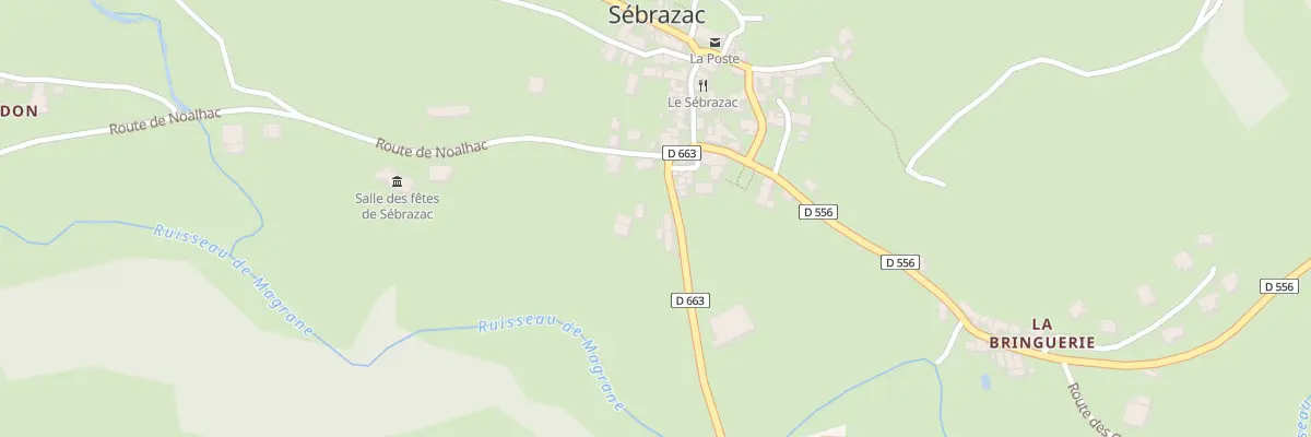Plan du 5197 Sebrazac à Sébrazac