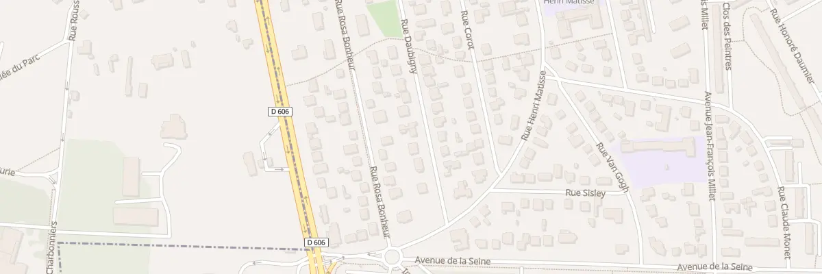 Plan du 78 Rue Daubigny à La Rochette