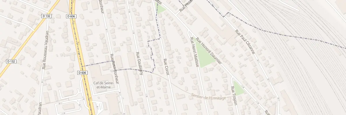 Plan du 19 Rue Corot à La Rochette