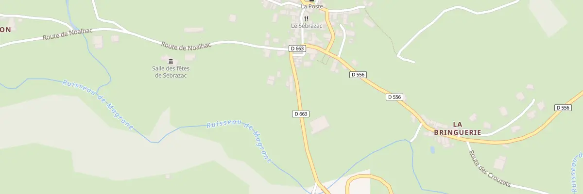 Plan du 5198 Sebrazac à Sébrazac