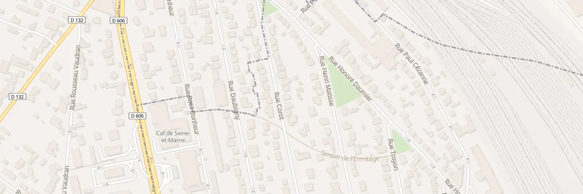 Plan du 21 Rue Corot à La Rochette