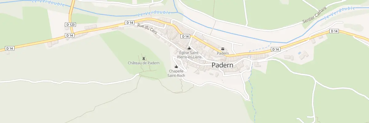 Plan du 4 Rue du Chateau à Padern