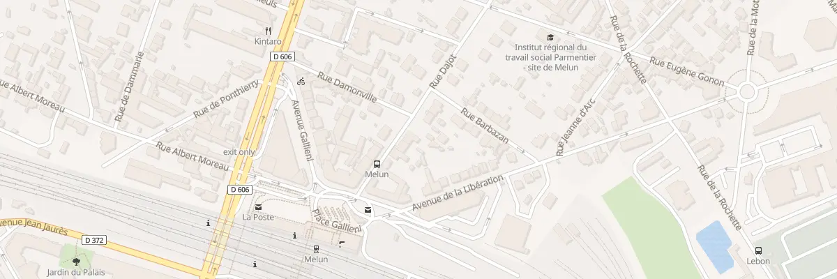 Plan du 69 Rue Dajot à Melun